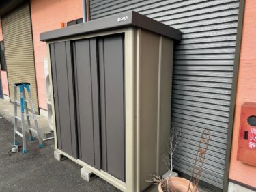 大和市で工場敷地内の物置撤去のご依頼をいただきました